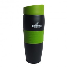 Термокружка 0,375 л. Bohmann BH 4457 black-green Термокружка 0,375 л. Bohmann BH 4457 black-green